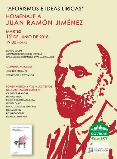 Homenaje a Juan Ramón Jiménez en Rivas Vaciamadrid