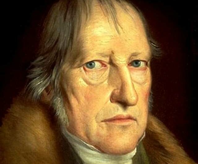 ‘Ser es pensar’. El idealismo filosófico es esencialmente, Hegel