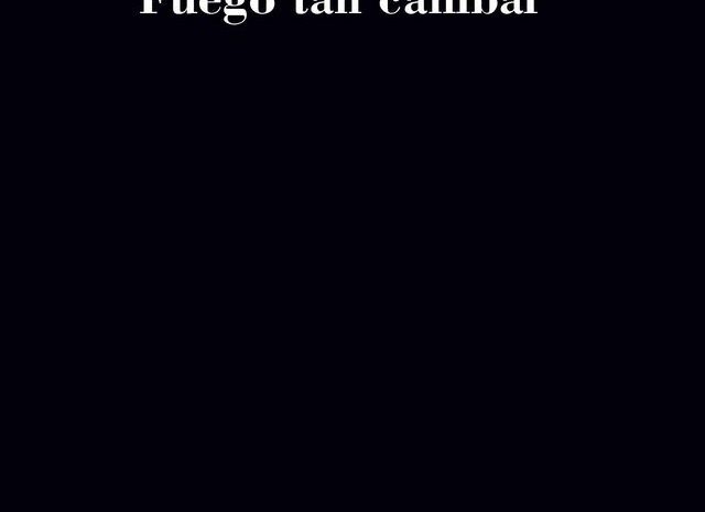 ‘Fuego tan caníbal’ de Sergio Iborra