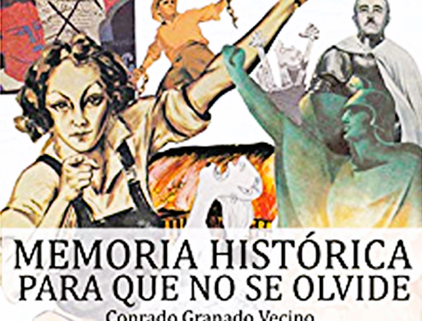 Conrado Granado presenta su libro ‘Memoria histórica’ en el Ciclo Memoria Democrática de la Fundación Progreso y Cultura. Jueves 16 de febrero