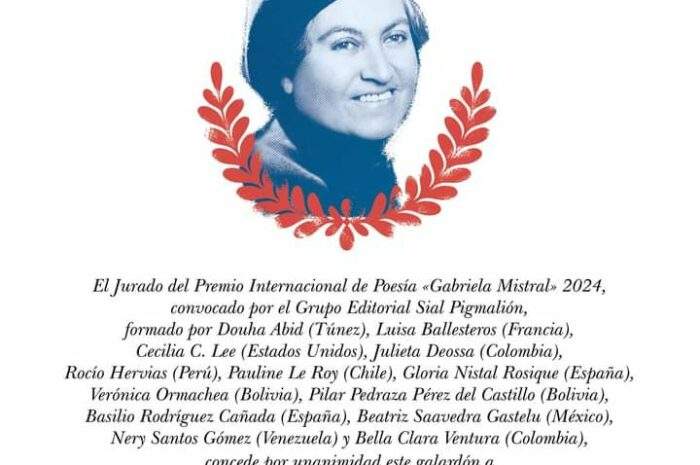 Premio Internacional de Poesía “Gabriela Mistral” 2024