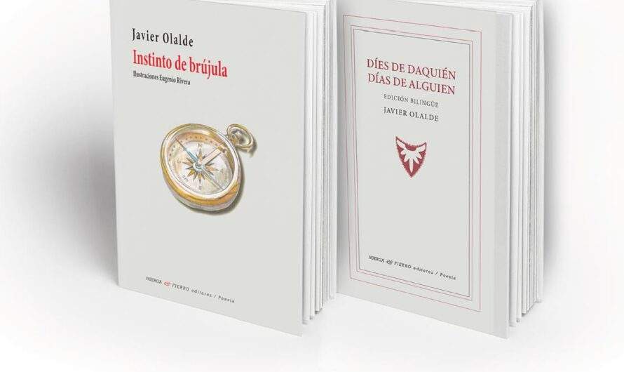 Presentación de los poemarios ‘Instinto de brújula’ y ‘Díes de daquién’, de Javier Olalde. Madrid, 25 de octubre