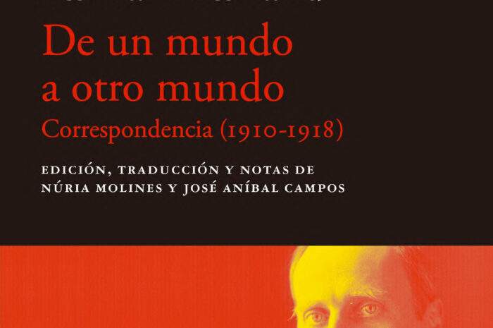 ‘De un mundo a otro mundo. Correspondencia (1910-1918)’, de Stefan Zweig / Romain Rolland